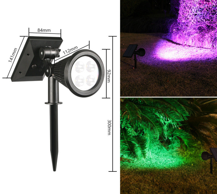 Outdoor Solar Garden Spotlight