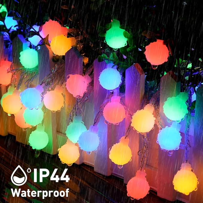 LED Outdoor Ball String Lights