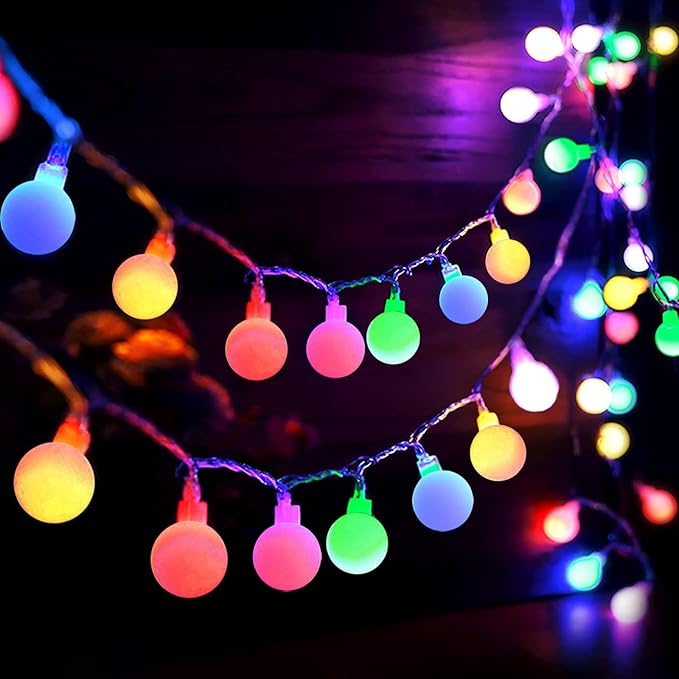 LED Outdoor Ball String Lights
