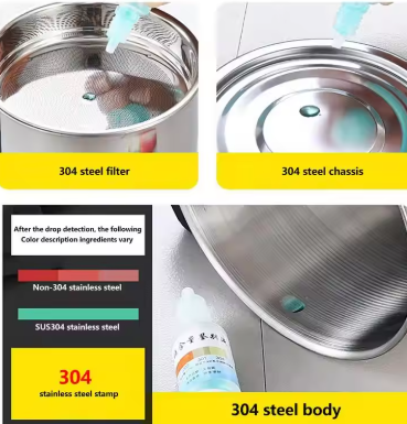 Stainless Oil Pot Strainer